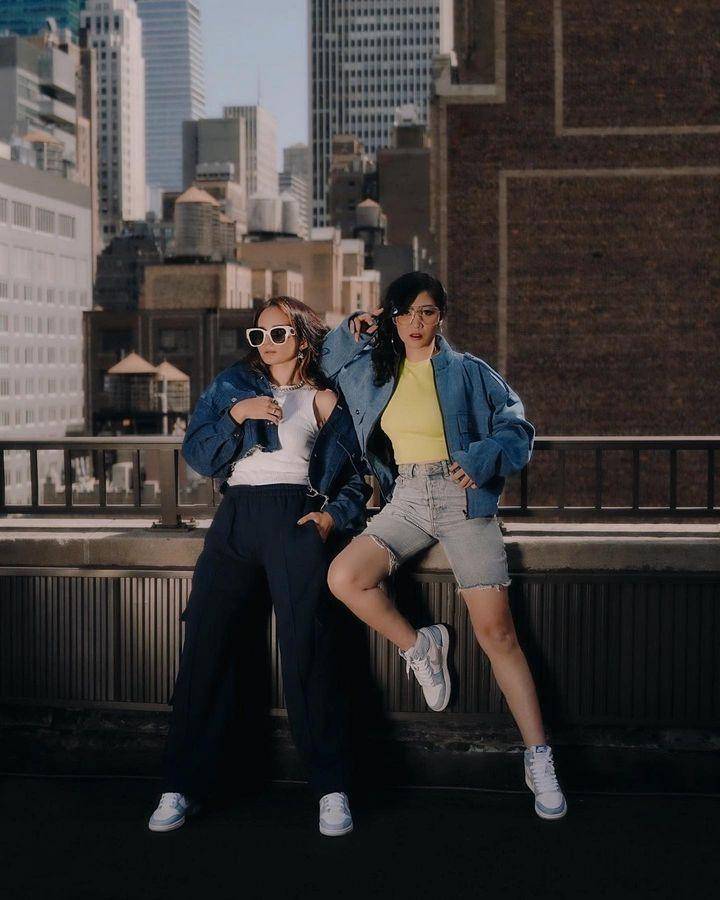 OOTD geng blackpunk (instagram.com/febbyrastanty)