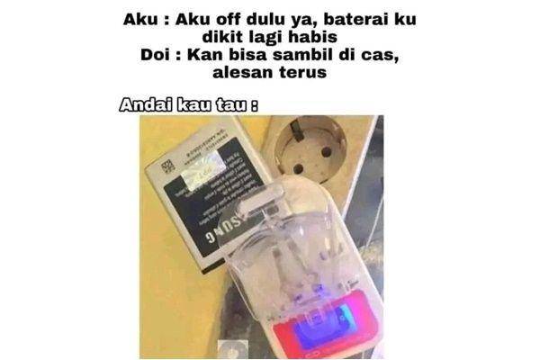 meme andai dia tahu (instagram.com/one_cak)