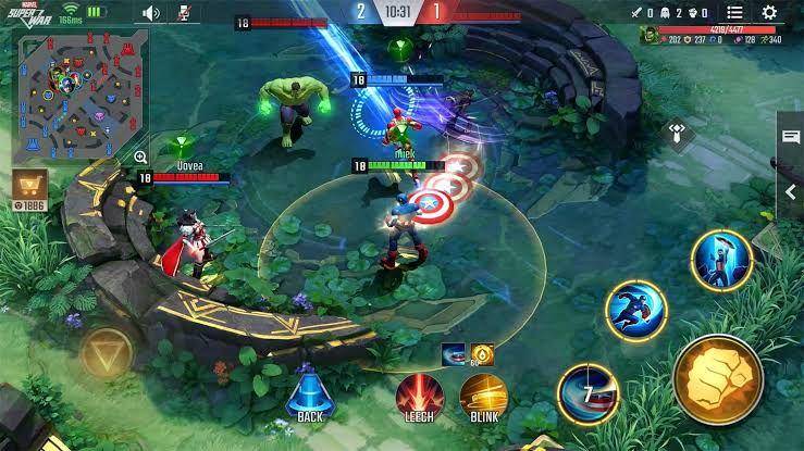 gameplay Marvel Super War (dok. NetEase/Marvel Super War)