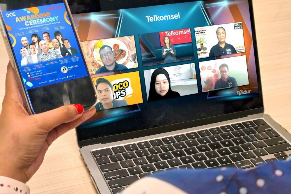 Lima UKM Unggulan Program DCE 2.0 Raih Bantuan Modal Usaha Telkomsel