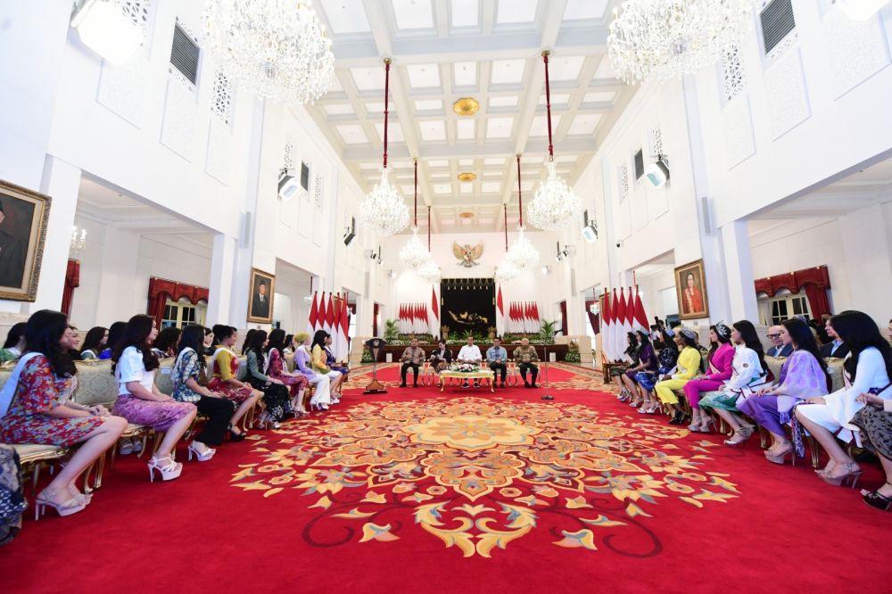 Terima Puteri Indonesia 2023, Jokowi Tekankan Promosi Pariwisata RI