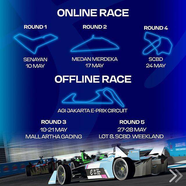 jadwal Jakarta E-Prix Esports Championship 2023 (instagram.com/jmx.phantom)