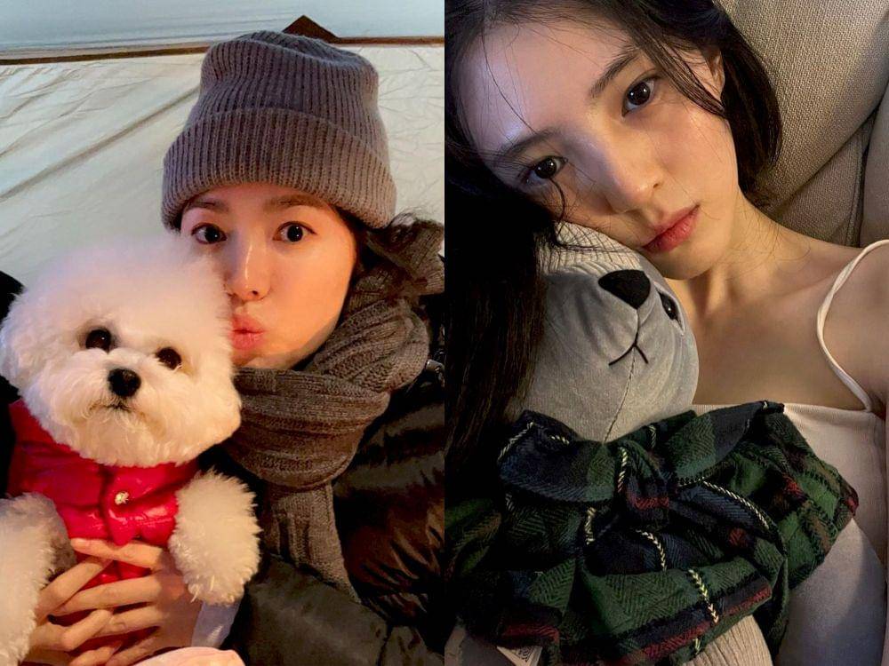 potret adu pesona Song Hye Kyo dan Han So Hee (instagram.com/kyo1122 | instagram.com/xeesoxee)