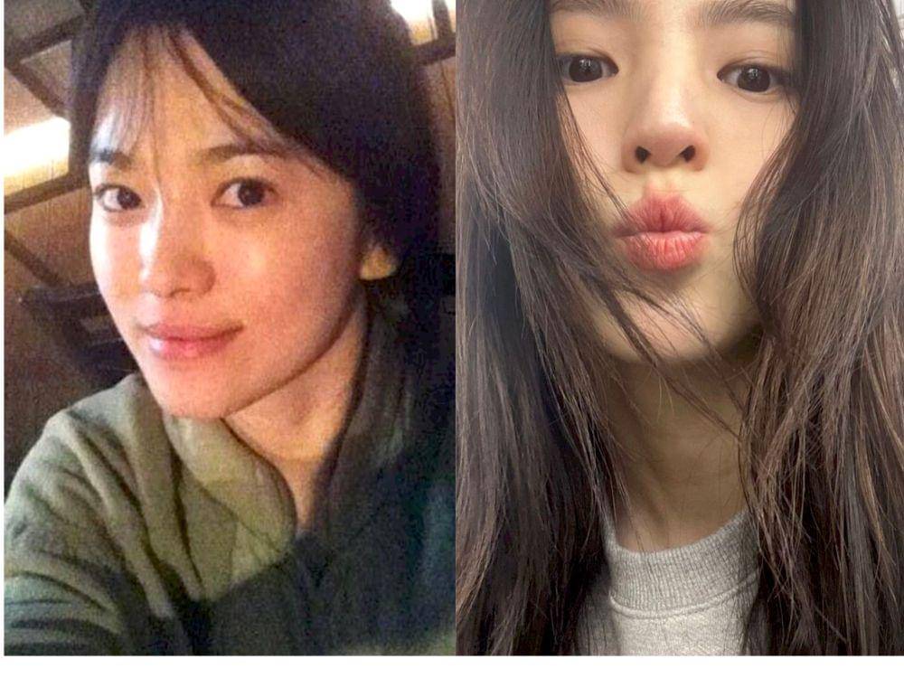 potret adu pesona Song Hye Kyo dan Han So Hee (instagram.com/kyo1122 | instagram.com/xeesoxee)