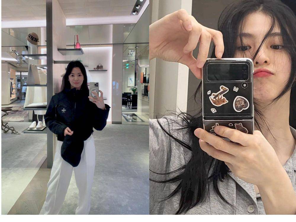 potret adu pesona Song Hye Kyo dan Han So Hee (instagram.com/kyo1122 | instagram.com/xeesoxee)