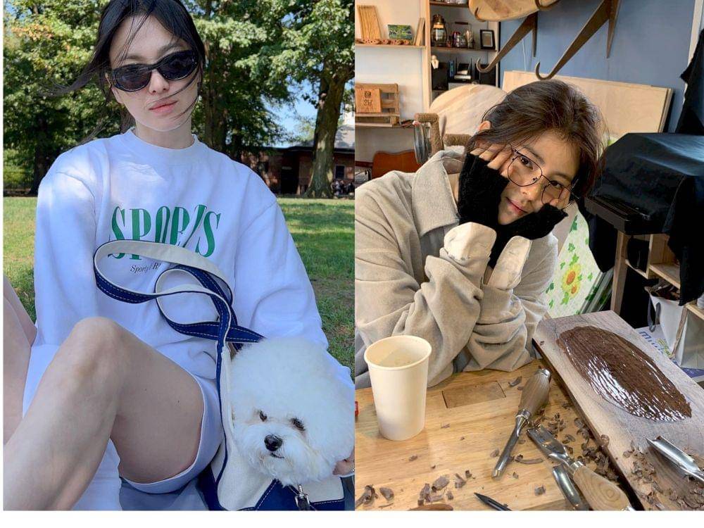 potret adu pesona Song Hye Kyo dan Han So Hee (instagram.com/kyo1122 | instagram.com/xeesoxee)
