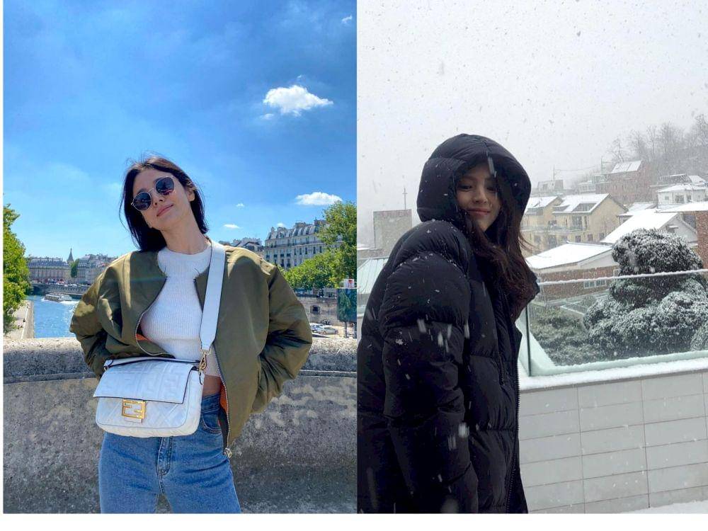 potret adu pesona Song Hye Kyo dan Han So Hee (instagram.com/kyo1122 | instagram.com/xeesoxee)