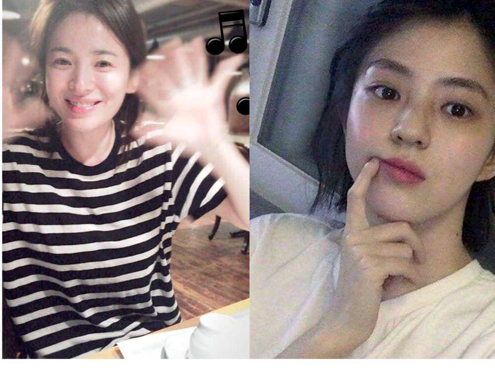 potret adu pesona Song Hye Kyo dan Han So Hee (instagram.com/kyo1122 | instagram.com/xeesoxee)