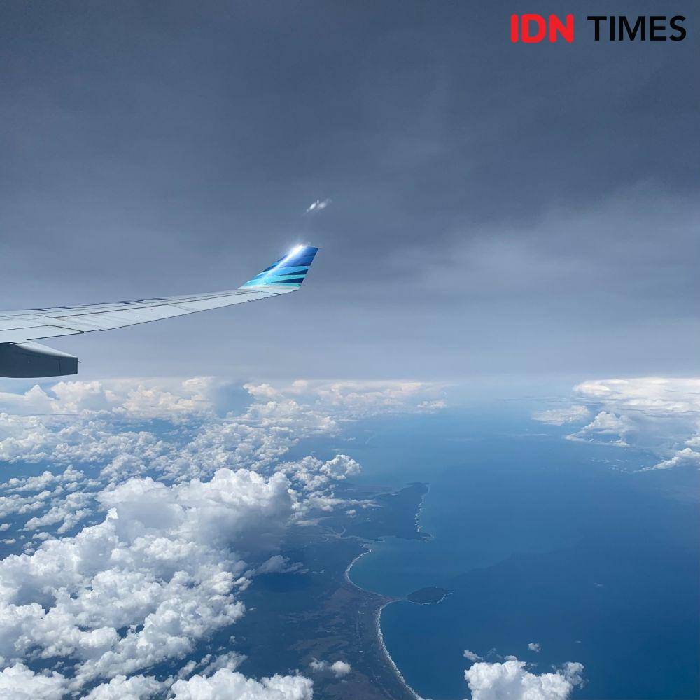 Suasana penerbangan bersama Garuda Indonesia rute Melbourne-Jakarta (IDN Times/Dewi Suci)