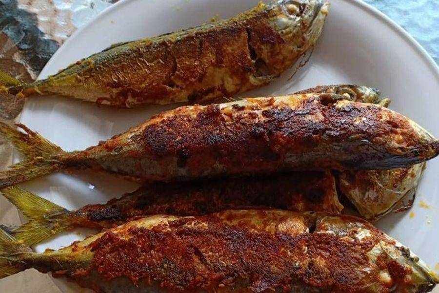 ikan kembung bakar ala Padang (instagram.com/ig_hartika.wulandari)
