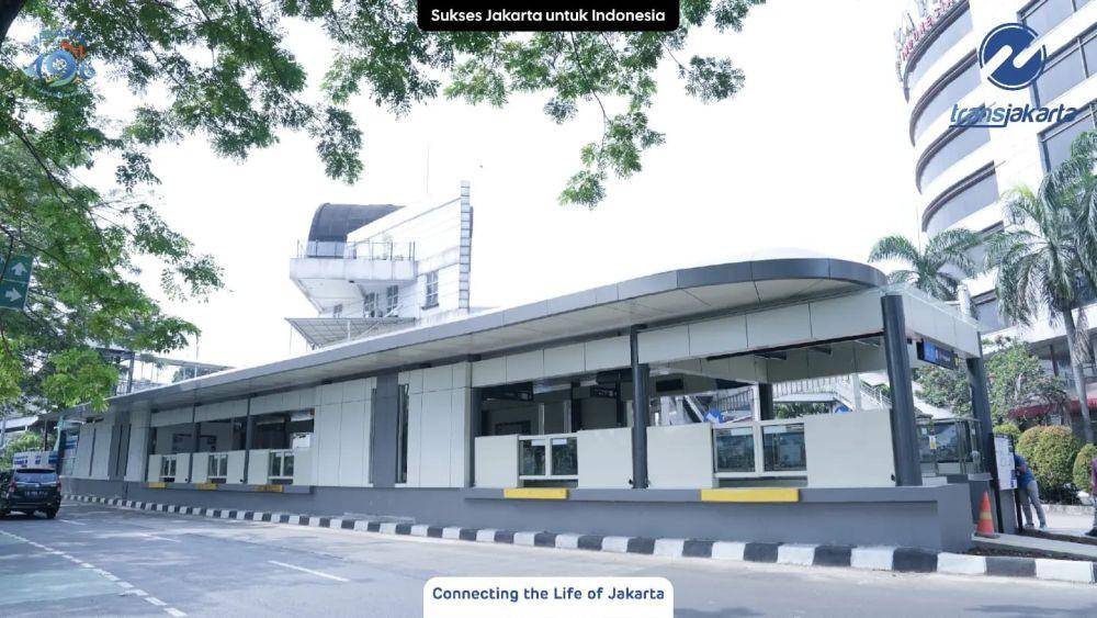 Halte Transjakarta Manggarai terintegrasi dengan Stasiun Kereta Manggarai (Dok.PT Transjakarta)