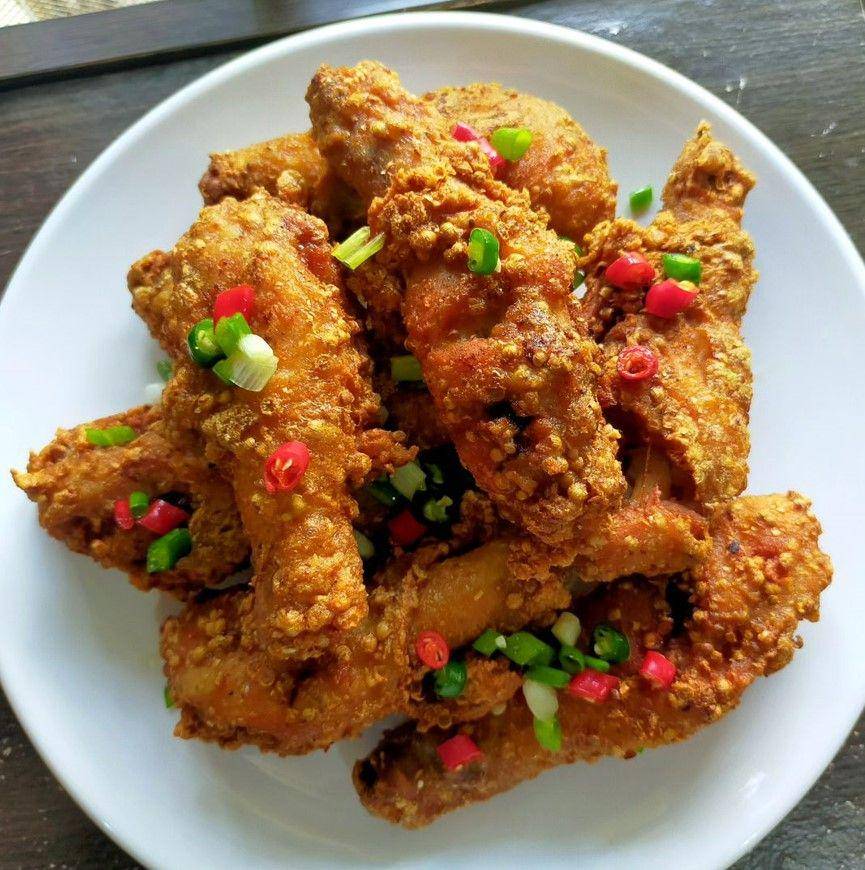 ilustrasi ayam goreng ketumbar (instagram.com/kokosanto_kitchen)