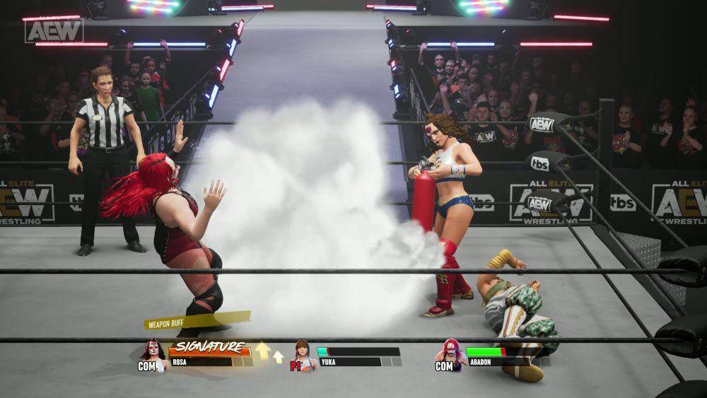 AEW: Fight Forever. (Dok. AEW, Yuke's, THQ Nordic/AEW: Fight Forever)