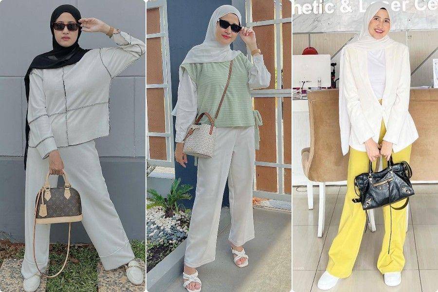 OOTD hijab ala Sheyla Taradia Habib (instagram.com/sheytaradia)