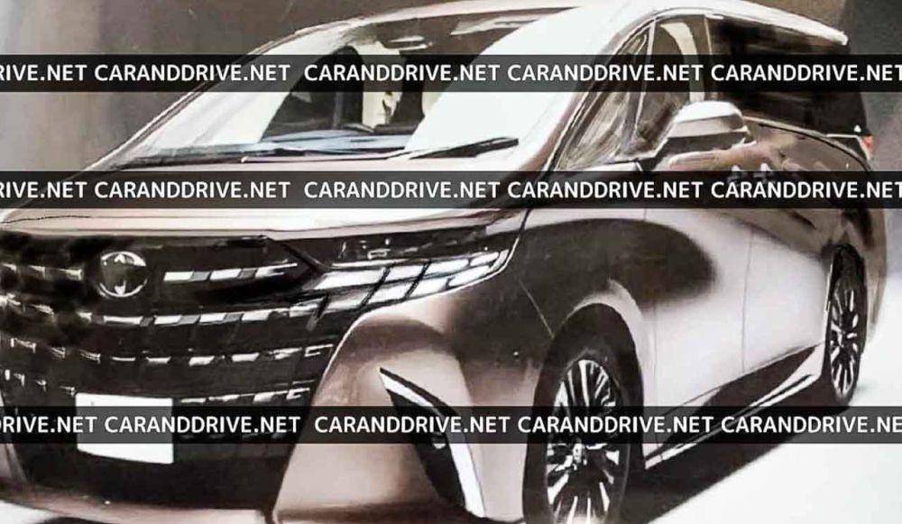 Bocoran gambar Alphard terbaru (CarandDrive.net)