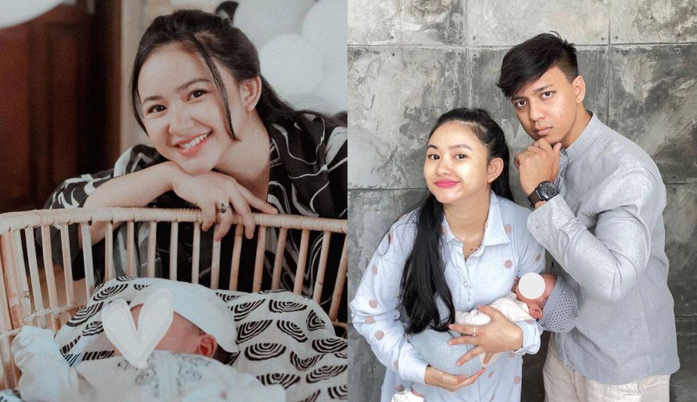 8 Potret Adinda Azani setelah Melahirkan, Tetap Baby Face!