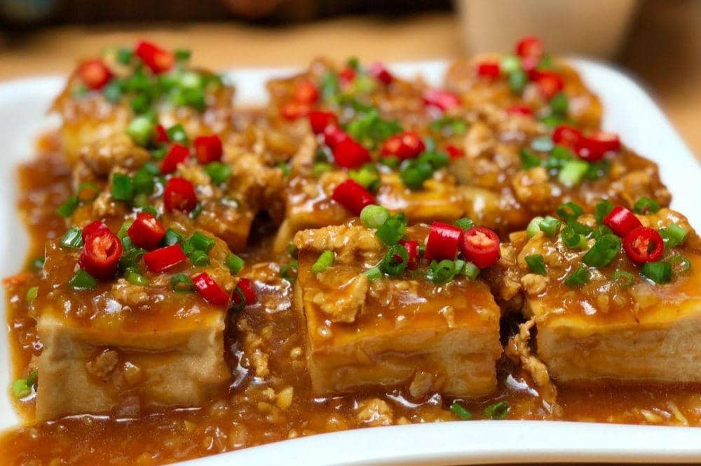 Tahu Siram Tumis Ayam Cincang | IDN Times