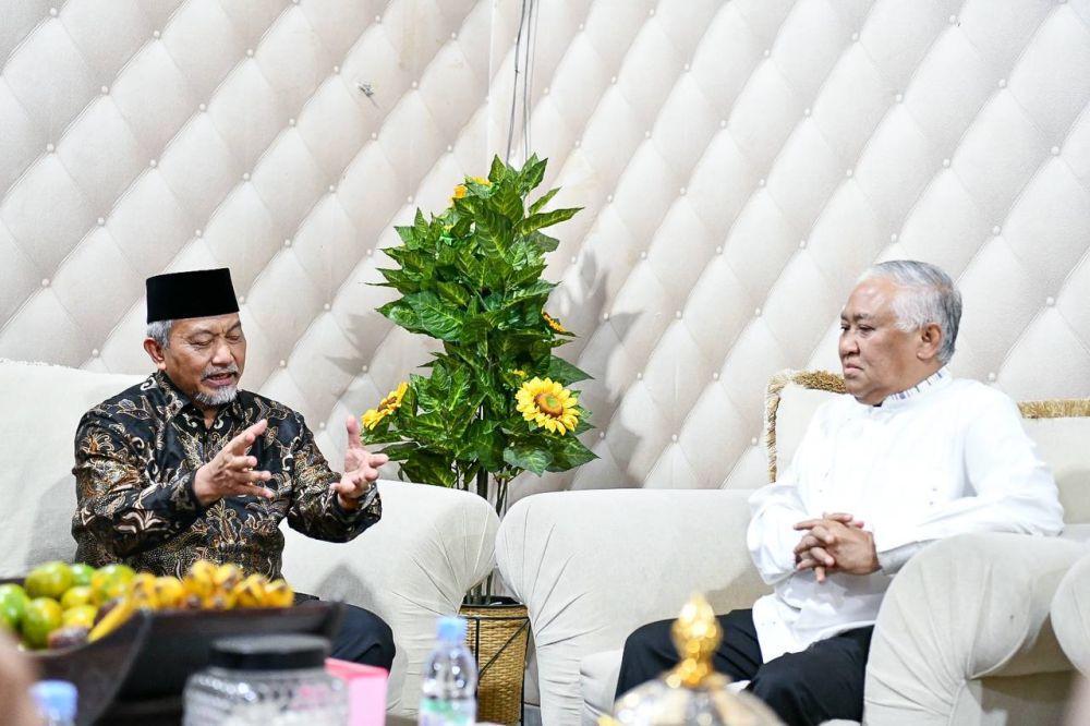 Presiden PKS Sambangi Din Syamsuddin, Bahas Pencapresan Anies Baswedan