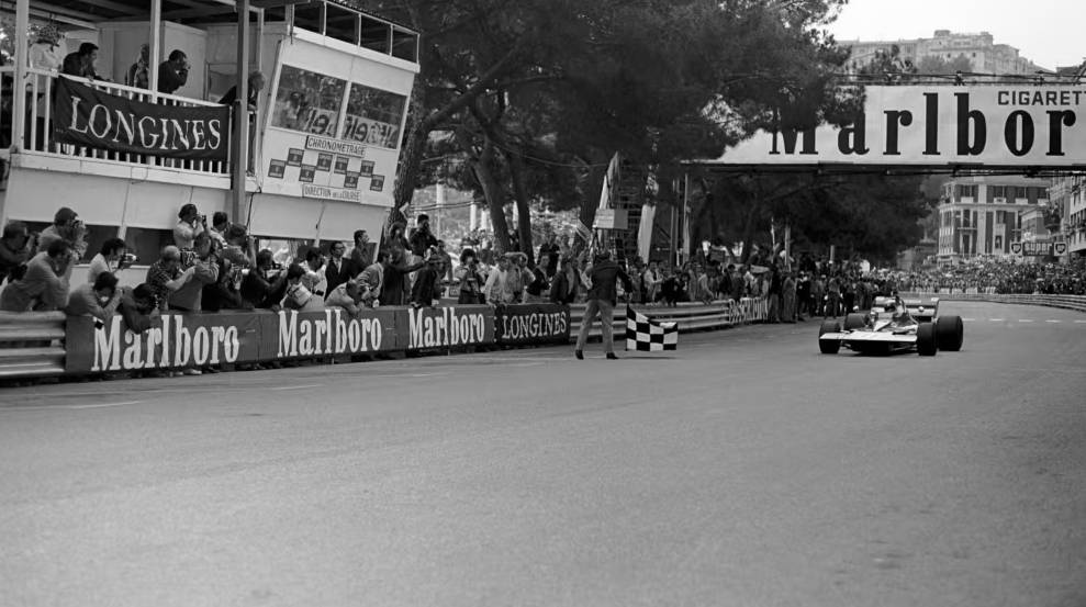 Jackie Stewart memenangi GP Monako 1971. (formula1.com)
