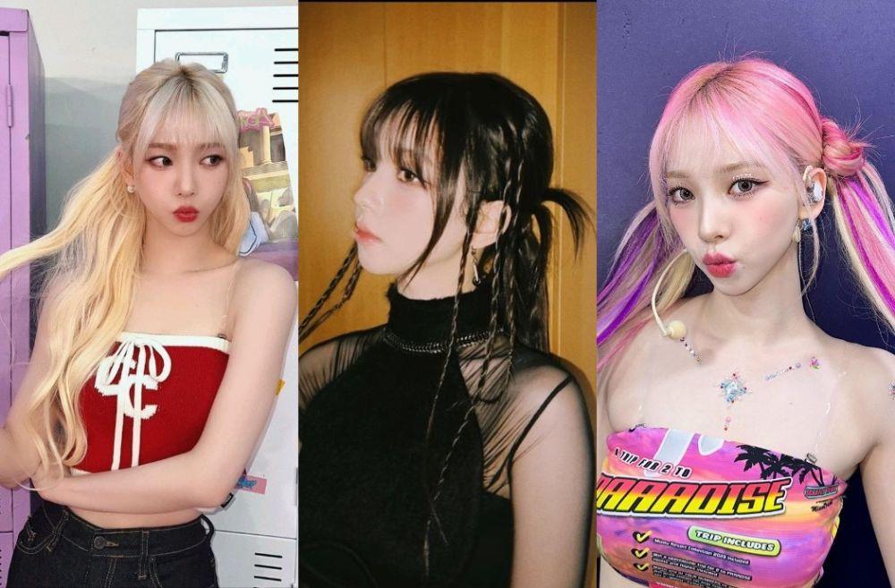 10 Inspirasi Hairstyle Karina aespa, Rambut Blonde Bikin Pangling!