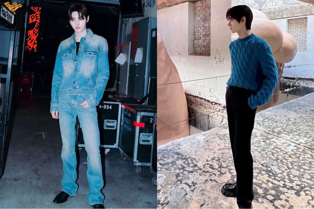 9 Inspirasi Outfit Old Money ala Sunghoon ENHYPEN, Tampil Berkelas!