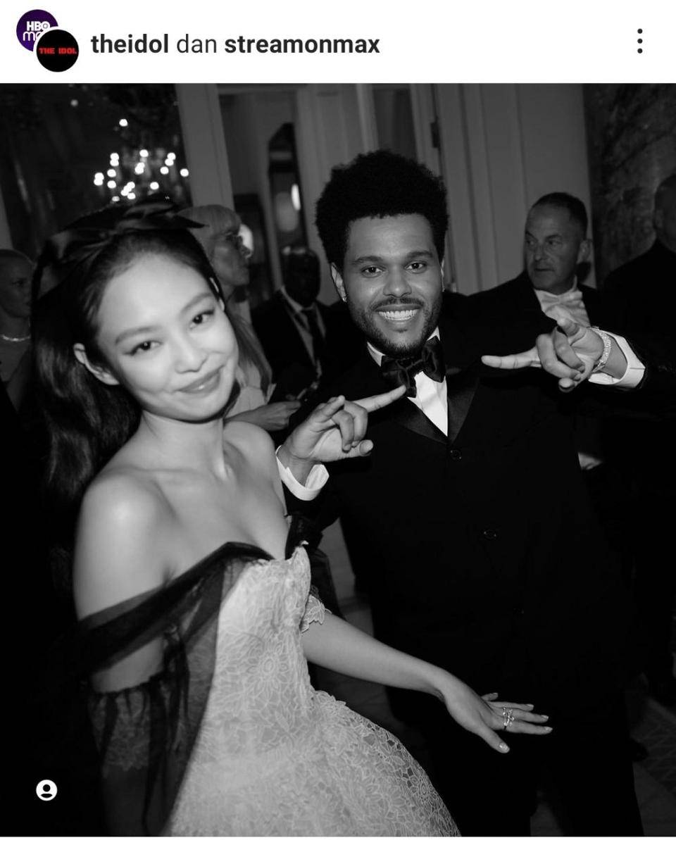 Jennie BLACKPINK di red carpet Cannes Film Festival (Instagram.com/theidol)