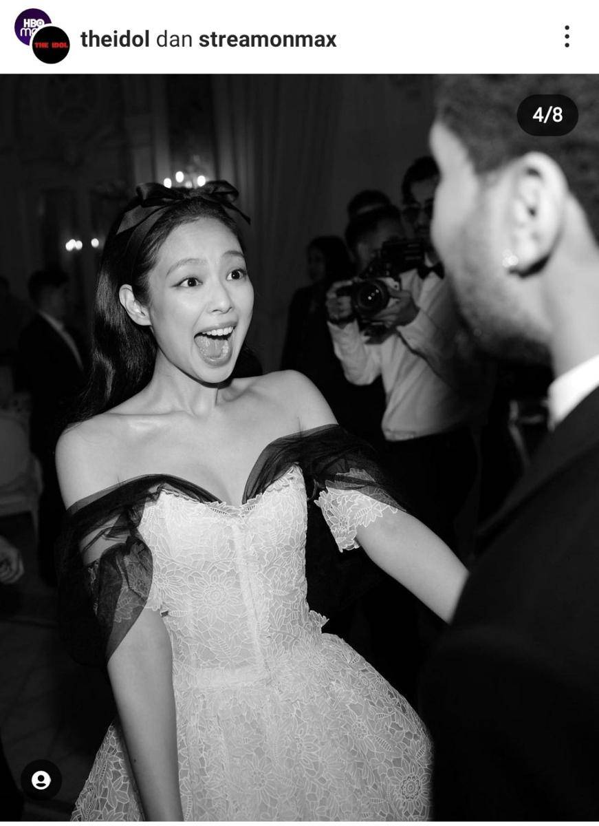 Jennie BLACKPINK di red carpet Cannes Film Festival (Instagram.com/theidol)