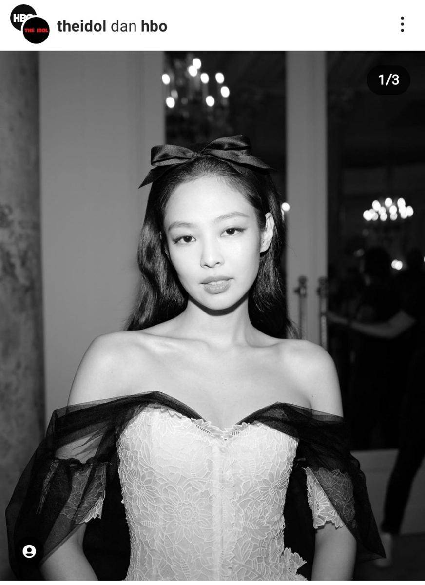 Jennie BLACKPINK di red carpet Cannes Film Festival (Instagram.com/theidol)