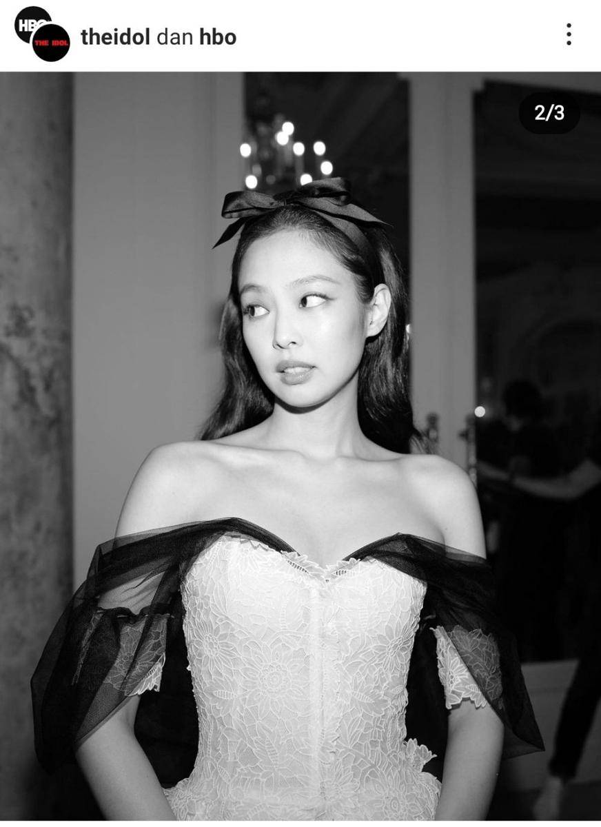 Jennie BLACKPINK di red carpet Cannes Film Festival (Instagram.com/theidol)