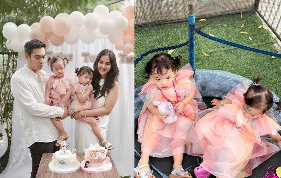 7 Potret Keseruan Perayaan Ultah ke-2 Anak Kembar Talita Bachtiar