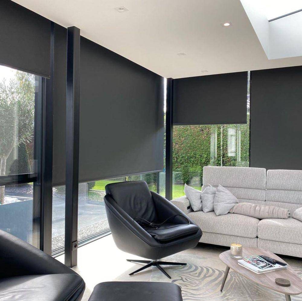 Potret roller blind (pinterest.com/Heytens)