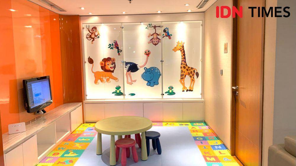Suasana playground di Lounge Garuda Indonesia (IDN Times/Dewi Suci)