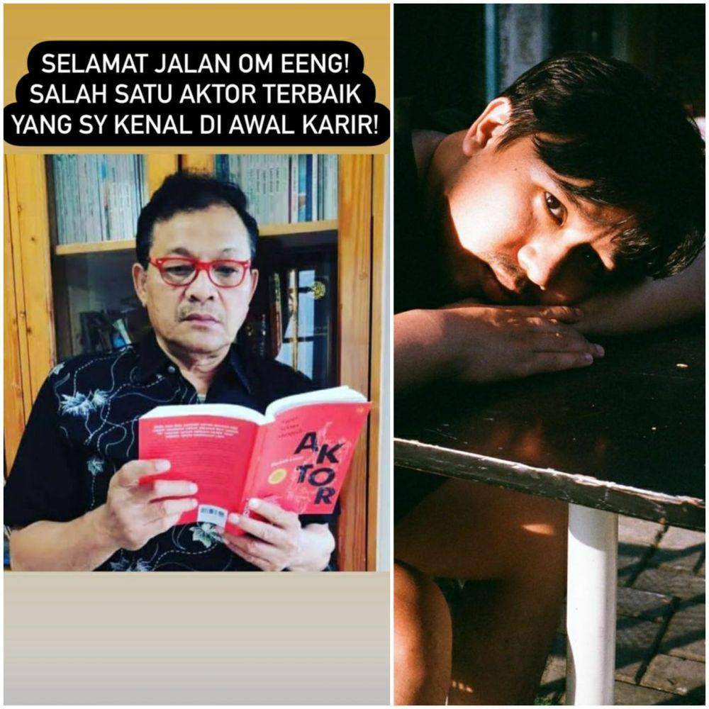 Potret Eeng Saptahadi dan rekan artis (instagram.com/jojosuherman)
