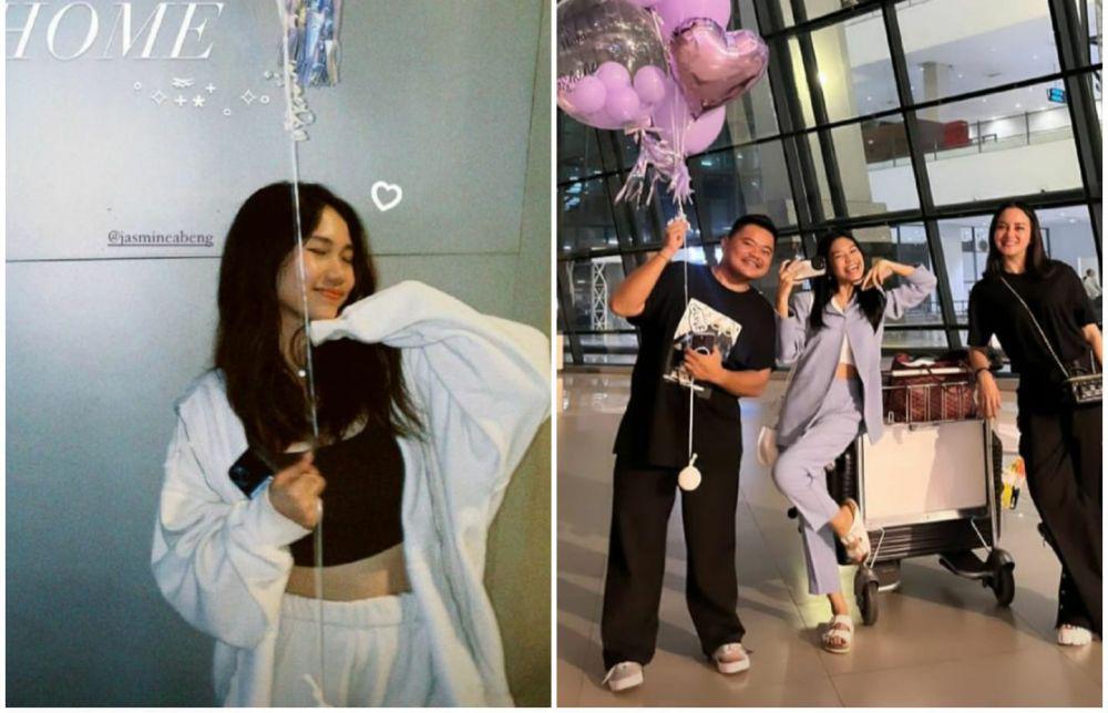 9 Momen Ririn Ekawati Sambut Kedatangan Sang Putri dari San Francisco