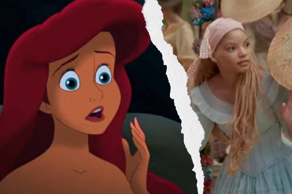Ariel di film The Little Mermaid (1989) dan Ariel di film The Little Mermaid (2023). (dok. Walt Disney/The Little Mermaid)