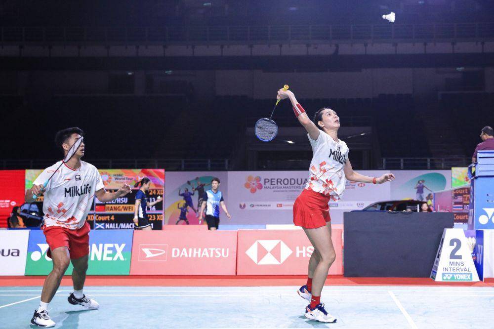 Dejan Ferdinansyah/Gloria Emanuelle Widjaja di Malaysia Masters 2023 (dok. PP PBSI)