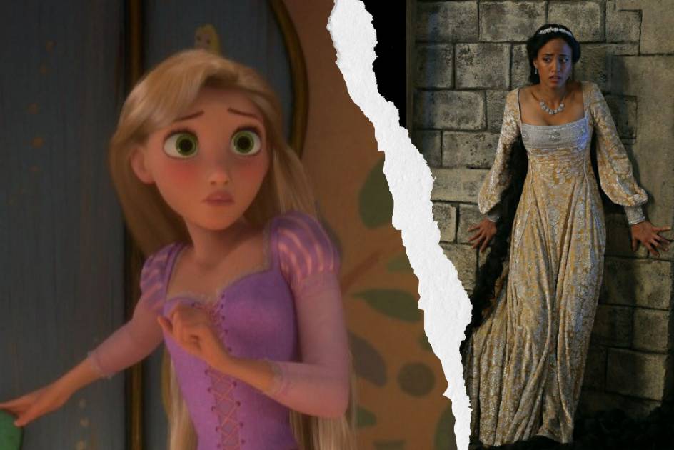 Rapunzel di film Tangled (2010) dan Rapunzel di serial Once Upon a Time. (dok. Walt Disney/Tangled | dok. ABC Studios/Once Upon a Time)