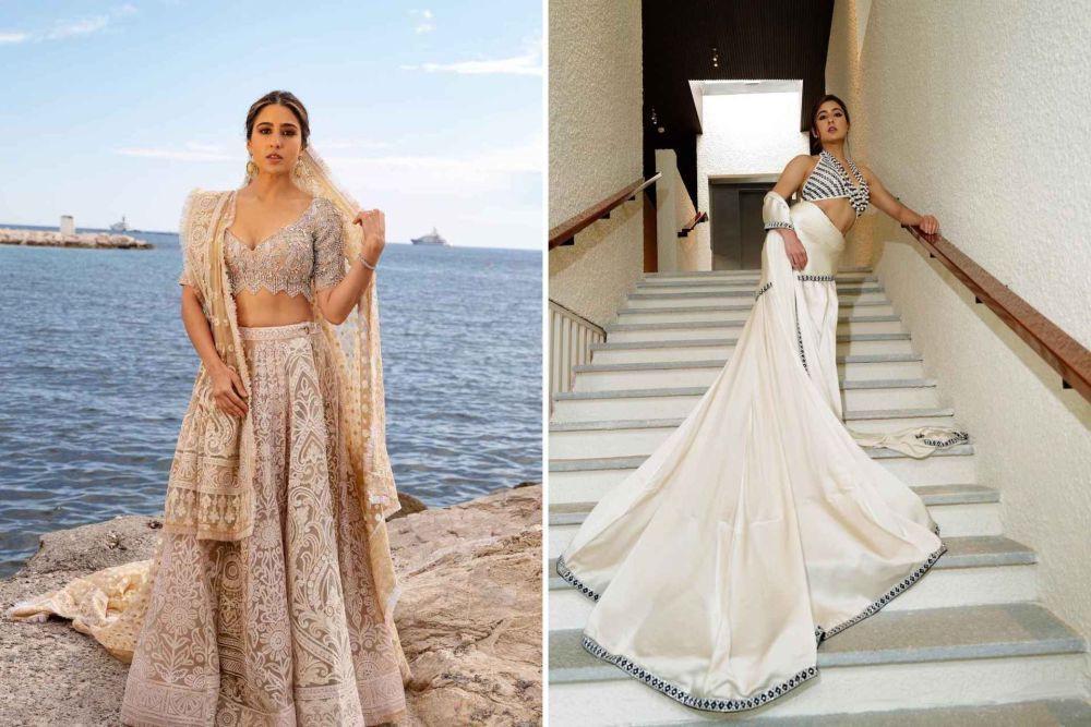 7 Potret Anggun Sara Ali Khan Debut di Cannes Film Festival 2023