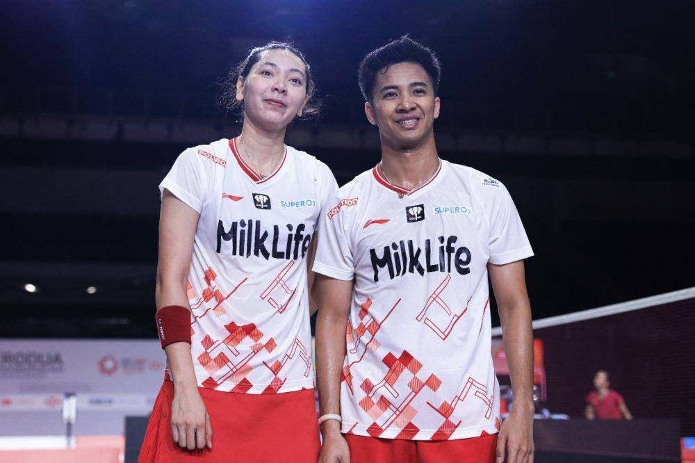 Dejan Ferdinansyah/Gloria Emanuelle Widjaja di Malaysia Masters 2023 (dok. PP PBSI)