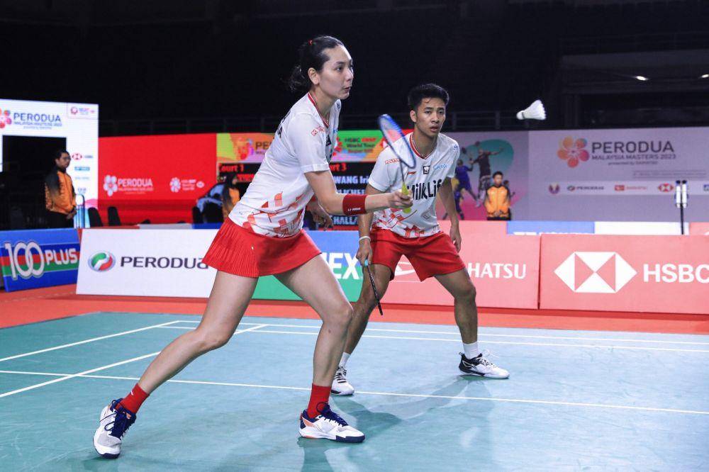 Dejan Ferdinansyah/Gloria Emanuelle Widjaja di Malaysia Masters 2023 (dok. PP PBSI)