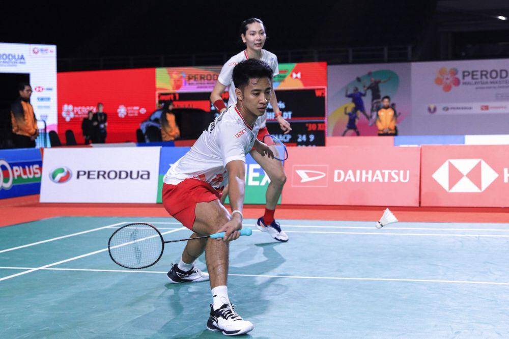 Dejan Ferdinansyah/Gloria Emanuelle Widjaja di Malaysia Masters 2023 (dok. PP PBSI)