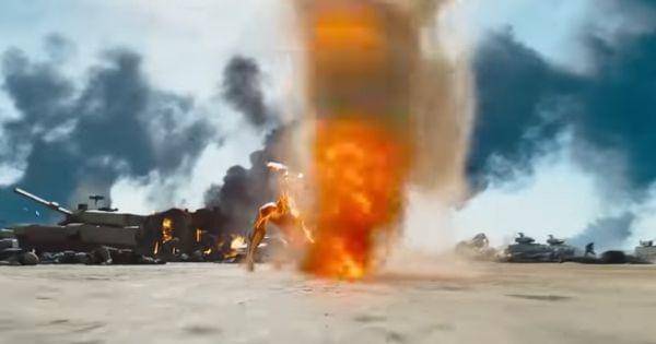 The Flash menciptakan pusaran angin  ( Dok. Warner Bros /  The Flash )