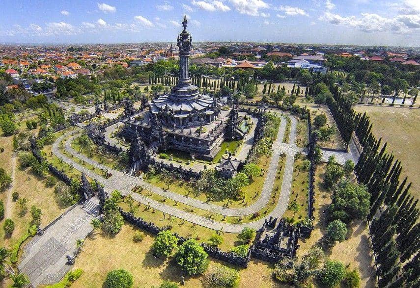 ilustrasi Renon, Denpasar, Bali (wikimedia.org/trezy humanoiz)