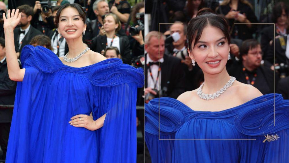 9 Momen Raline Shah di Red Carpet Cannes Film Festival 2023