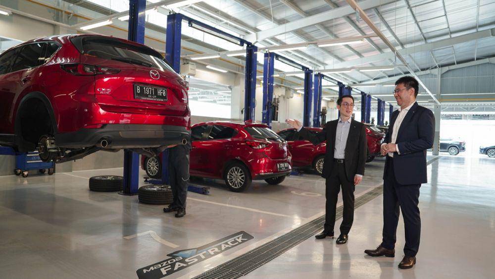 Service Bay di Mazda BSD City (IDN Times/Fadhliansyah)