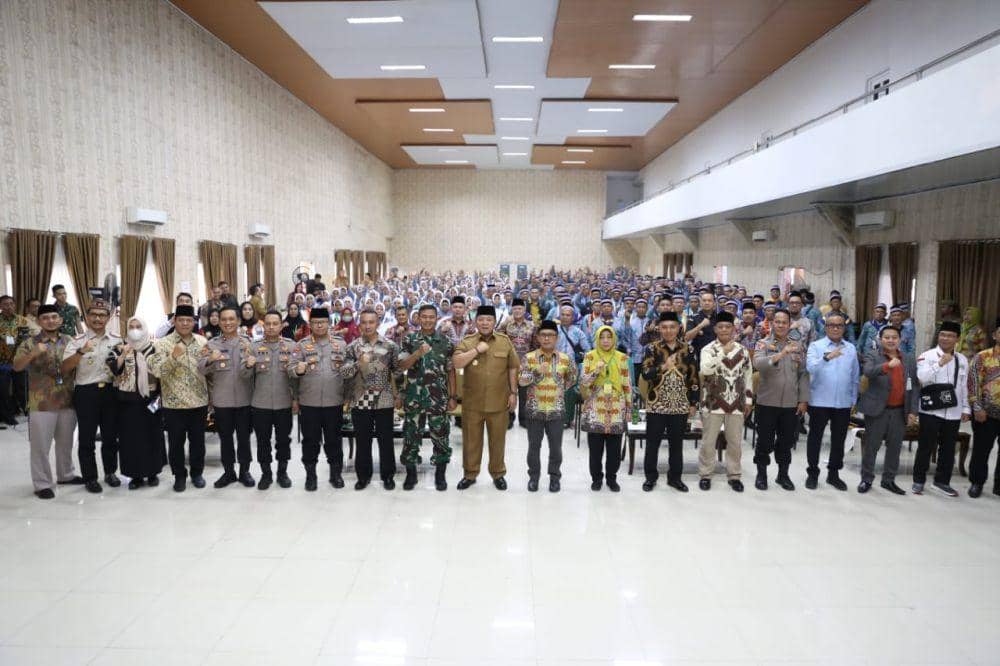 Jemaah haji asal Provinsi Lampung mulai diberangkatkan menuju Tanah Suci Mekkah, Rabu (24/5/2023).