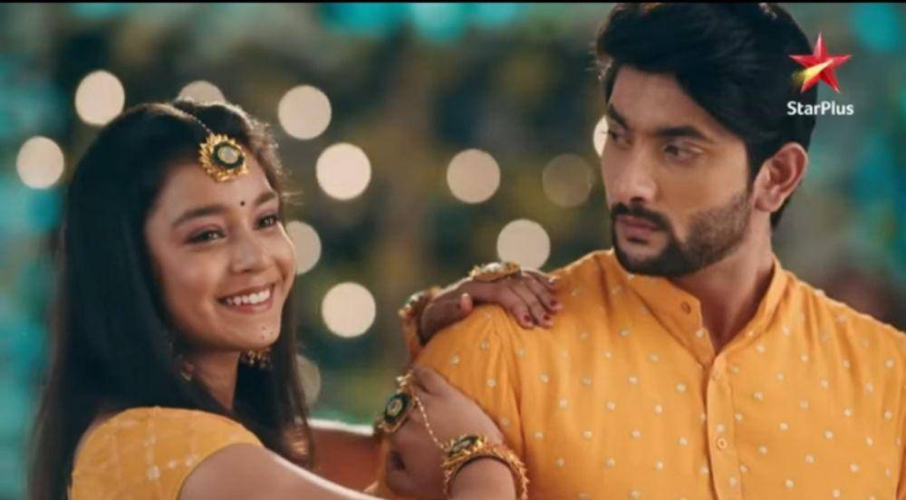 Potret pernikahan Aryan dan Imlie (youtube.com/StarPlus)