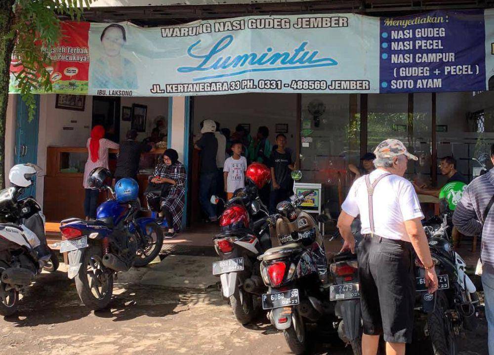 Warung Nasi Gudeg Lumintu Jember (instagram.com/jimmysie)