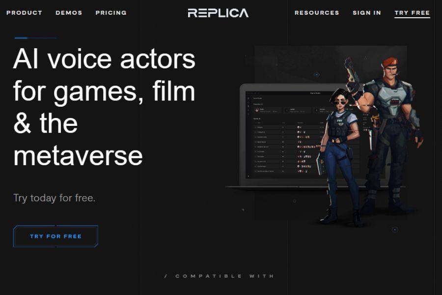 ilustrasi aplikasi REPLICA (dok. replicastudios.com)