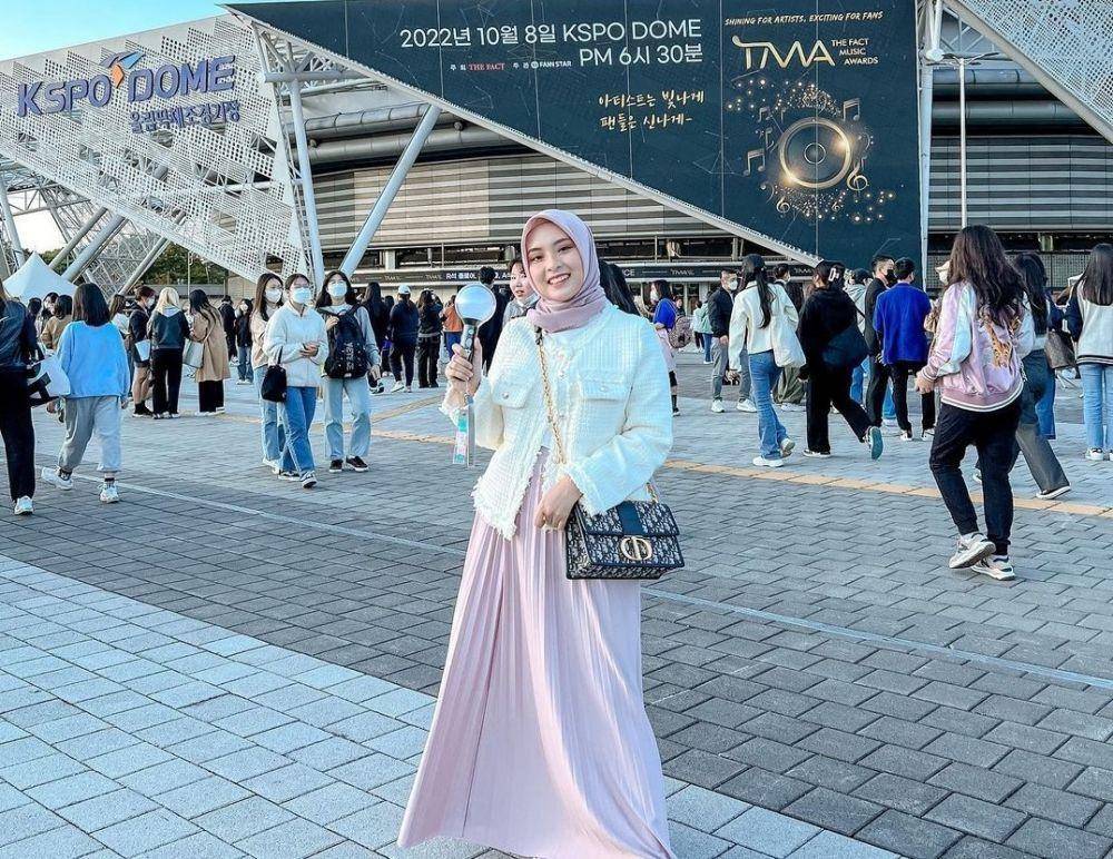 Inspirasi gaya OOTD konser Agust D Suga BTS 2023 (instagram.com/biancakartika)